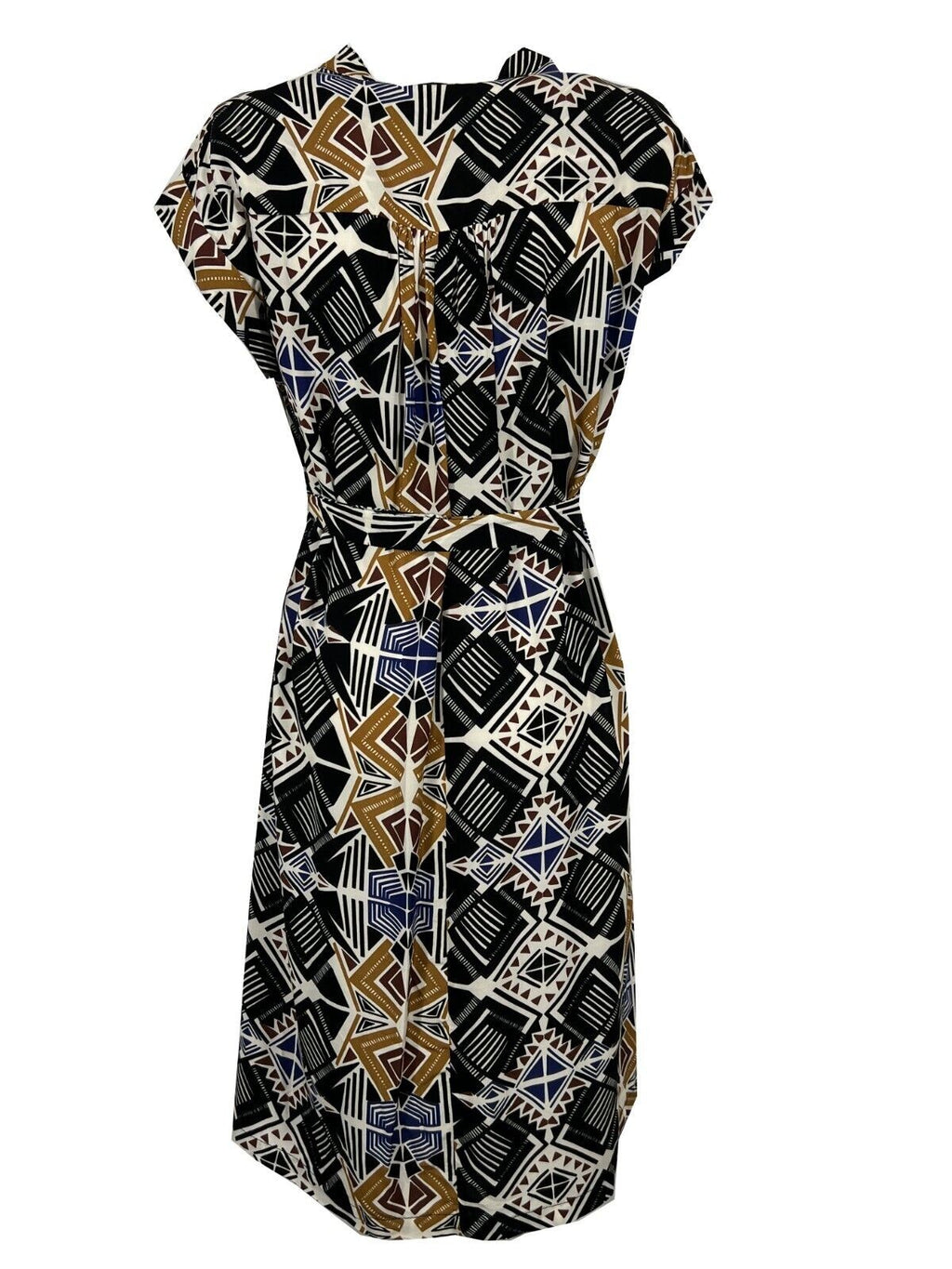 LA FEE MARABOUTEE abito donna fantasia FF-RO-SOREN-R 100% viscosa MADE IN ITALY