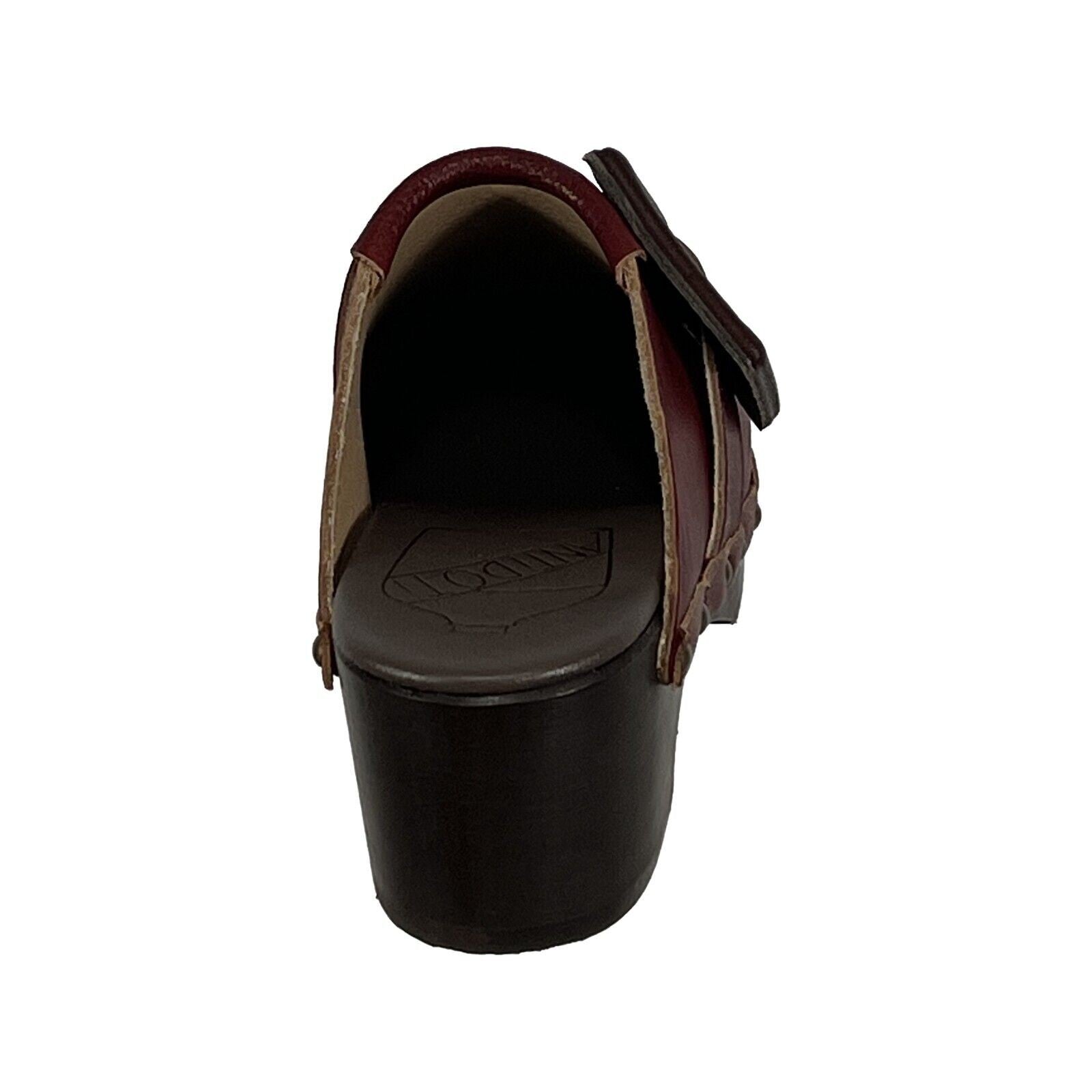 ANTIDOTI zoccolo donna con frange FIBBY VIT 100% pelle MADE IN ITALY