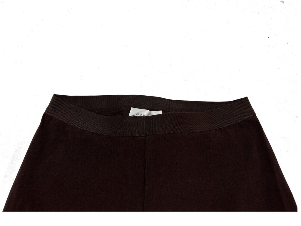 LIVIANA CONTI pantalone donna modello leggings tessuto bengalina CNTR20 MADE IN ITALY