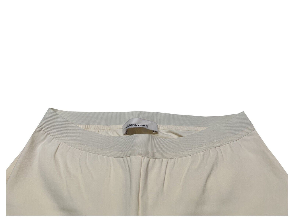 LIVIANA CONTI pantalone donna modello leggings tessuto bengalina CNTR20 MADE IN ITALY