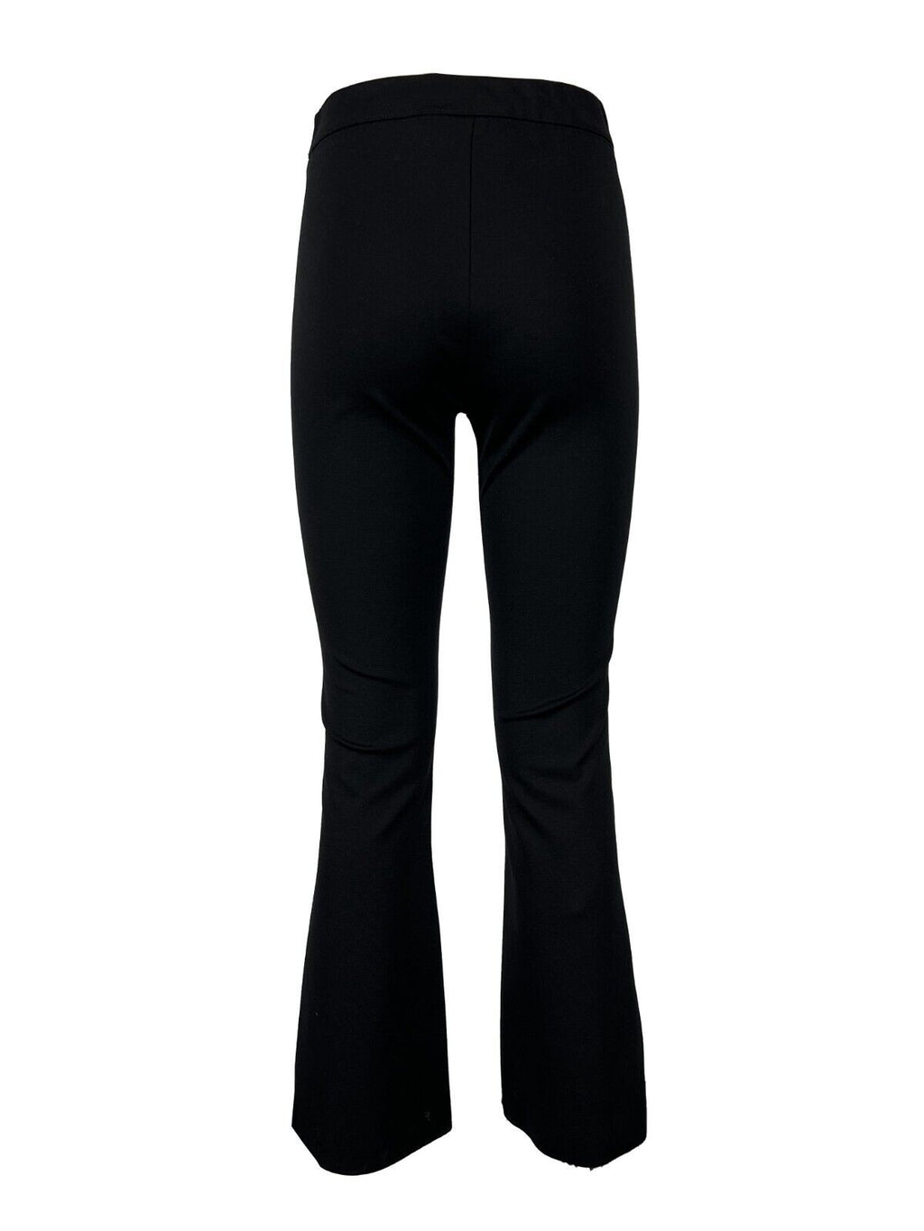 LIVIANA CONTI pantalone donna nero punto Milano trombetta L3WI36 MADE IN ITALY