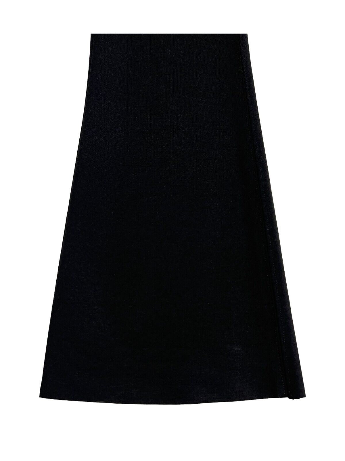 LIVIANA CONTI pantalone donna nero punto Milano trombetta L3WI36 MADE IN ITALY