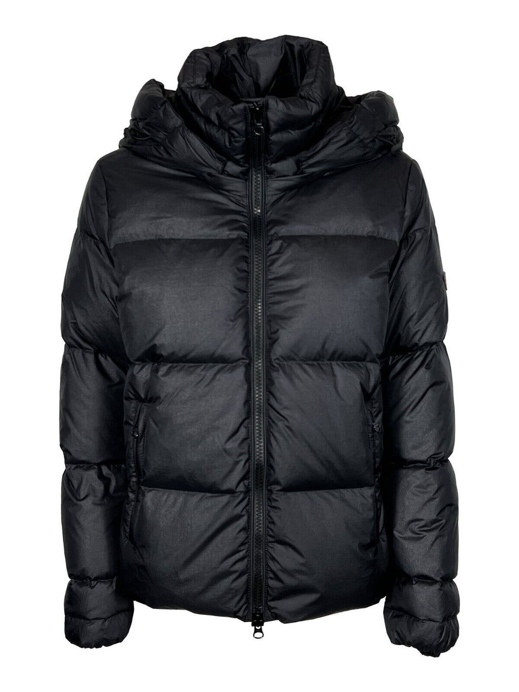 NORWAY piumino donna nero corto 35822 NOAH 100% poliammide