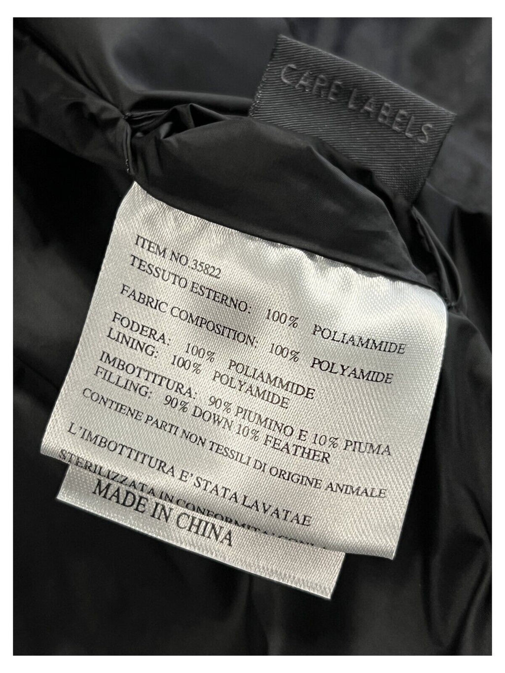 NORWAY piumino donna nero corto 35822 NOAH 100% poliammide