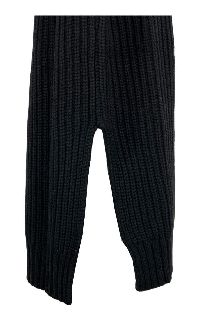 LIVIANA CONTI maxi gilet donna nero L3WC03 cashmere MADE IN ITALY