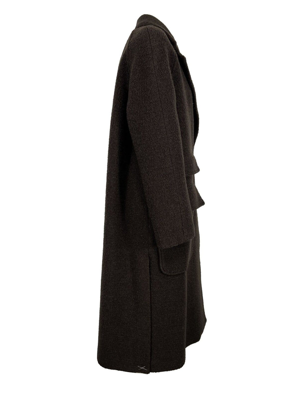 BALIA 8.22 cappotto donna lana boucle marrone C08T125  MADE IN ITALY