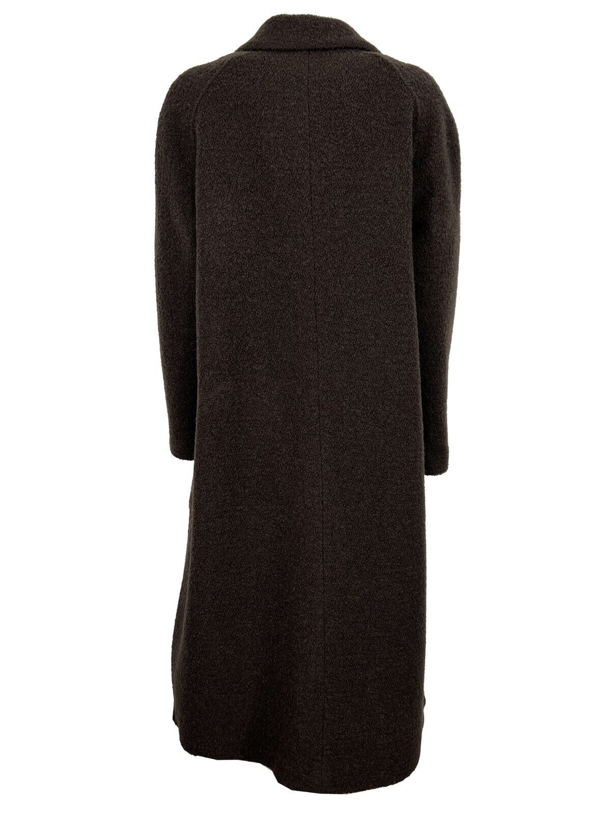 BALIA 8.22 cappotto donna lana boucle marrone C08T125  MADE IN ITALY