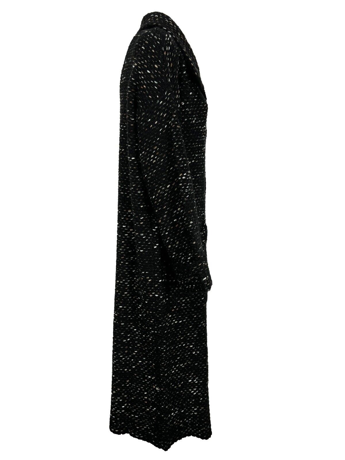 HUMILITY 1949 cappotto donna maglia nero multicolor HB-GP-NAE MADE IN ITALY