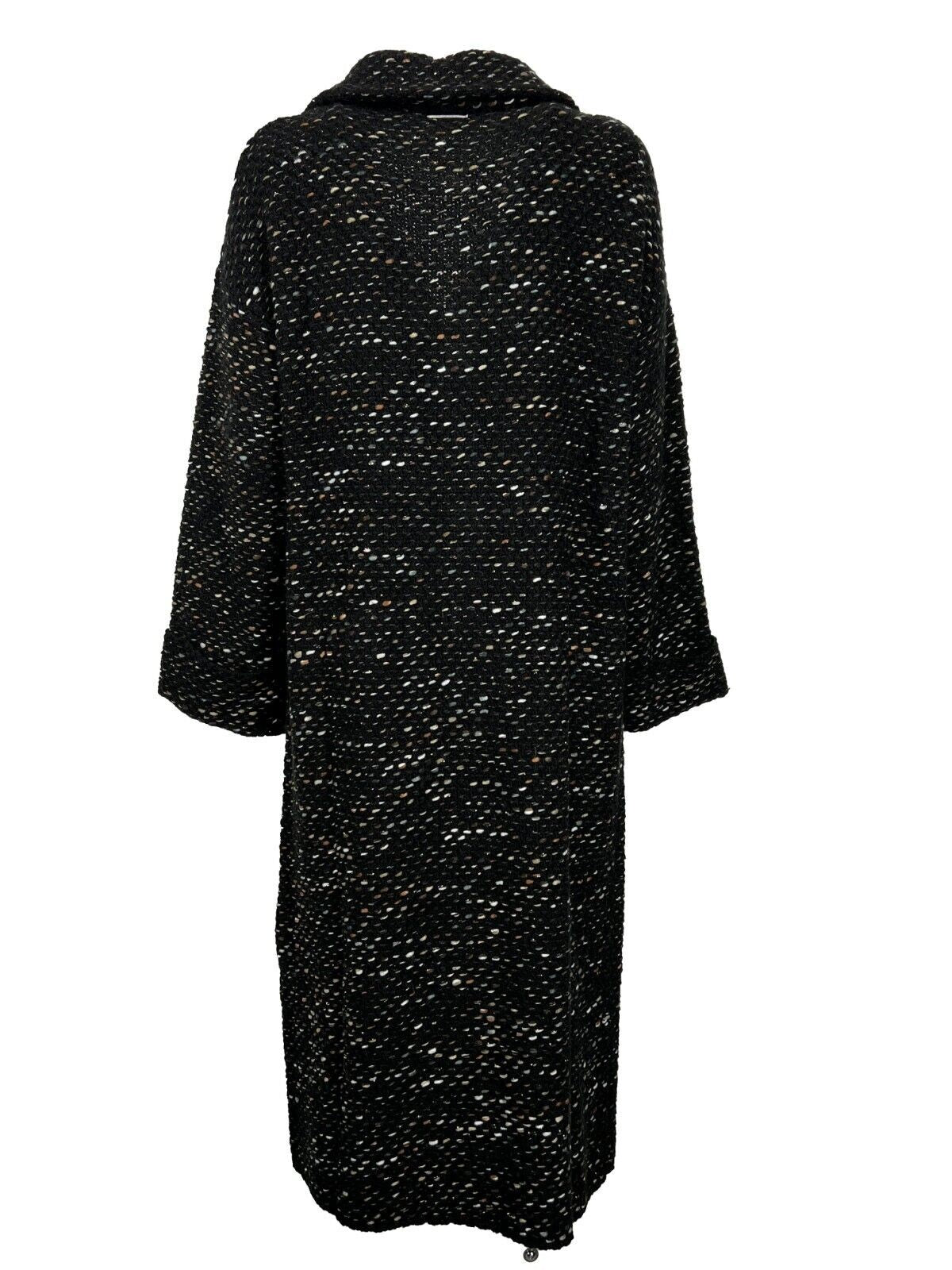 HUMILITY 1949 cappotto donna maglia nero multicolor HB-GP-NAE MADE IN ITALY