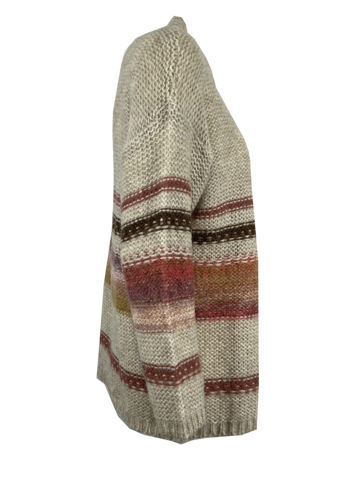 HUMILITY cardigan donna lana HB-GI-NAGI phard/moro MADE IN ITALY