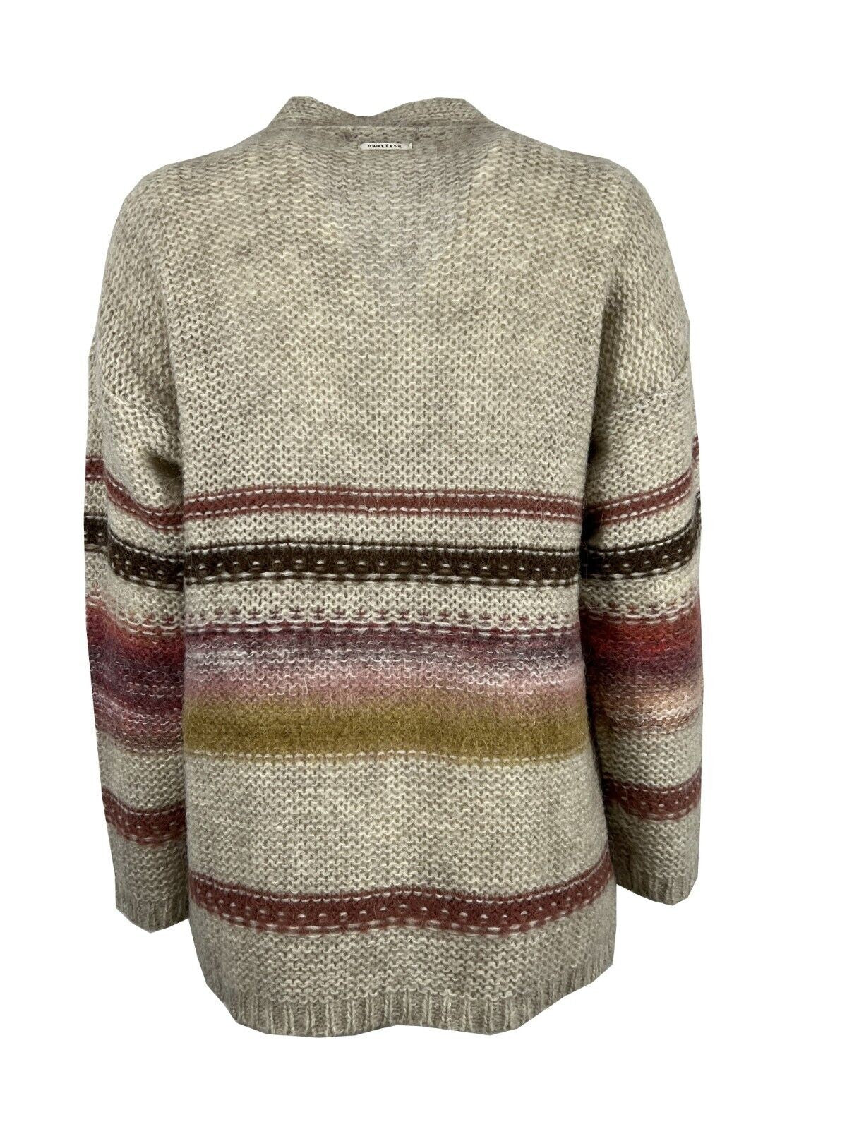 HUMILITY cardigan donna lana HB-GI-NAGI phard/moro MADE IN ITALY