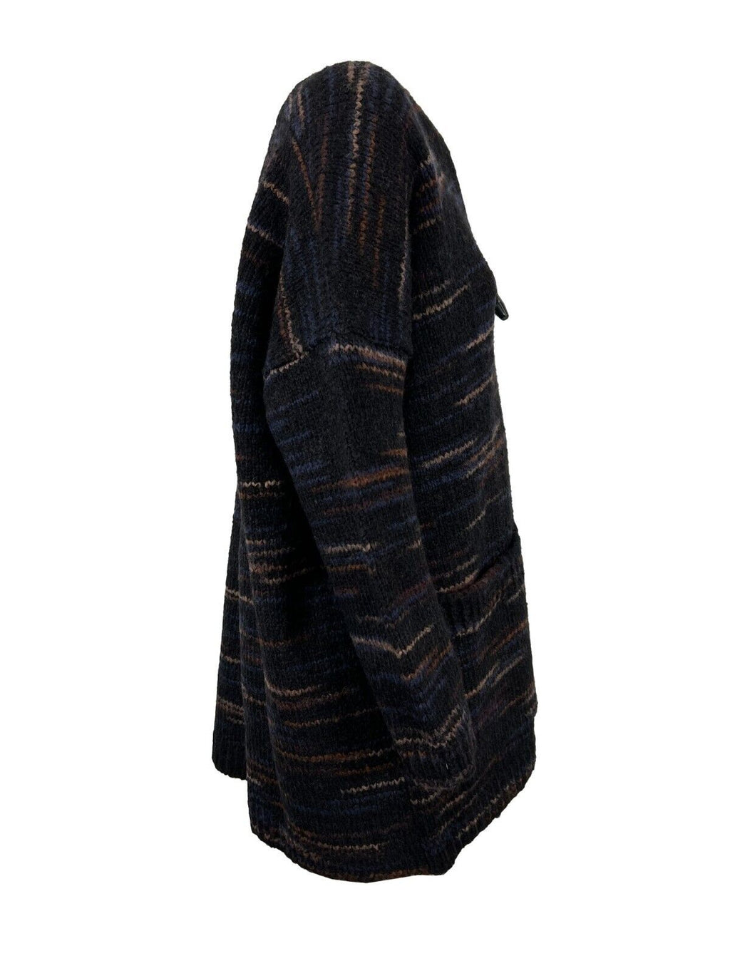 HUMILITY cardigan donna blu/mattone HB-GI-NAFA MADE IN ITALY