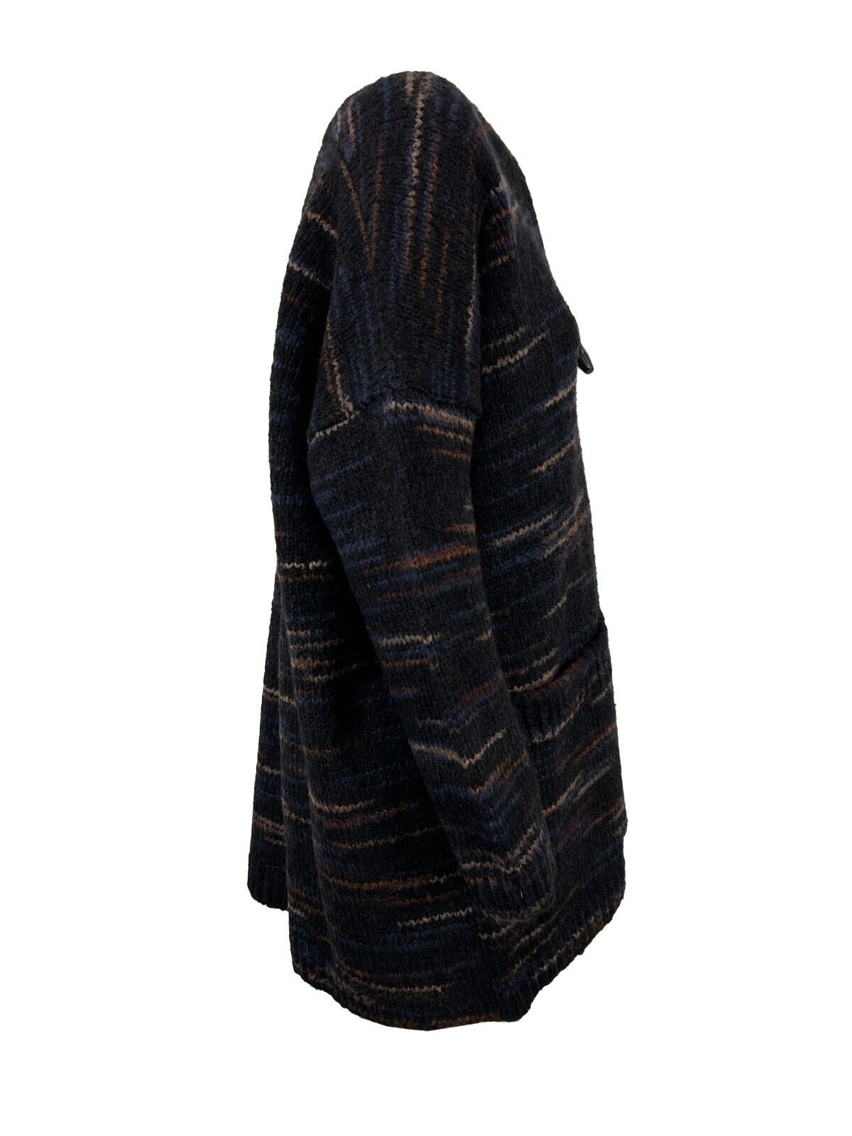 HUMILITY cardigan donna blu/mattone HB-GI-NAFA MADE IN ITALY