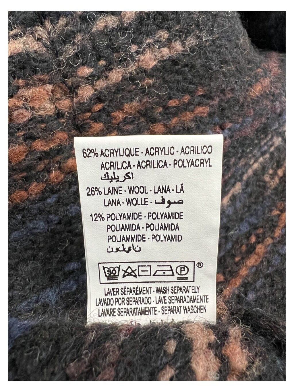 HUMILITY cardigan donna blu/mattone HB-GI-NAFA MADE IN ITALY