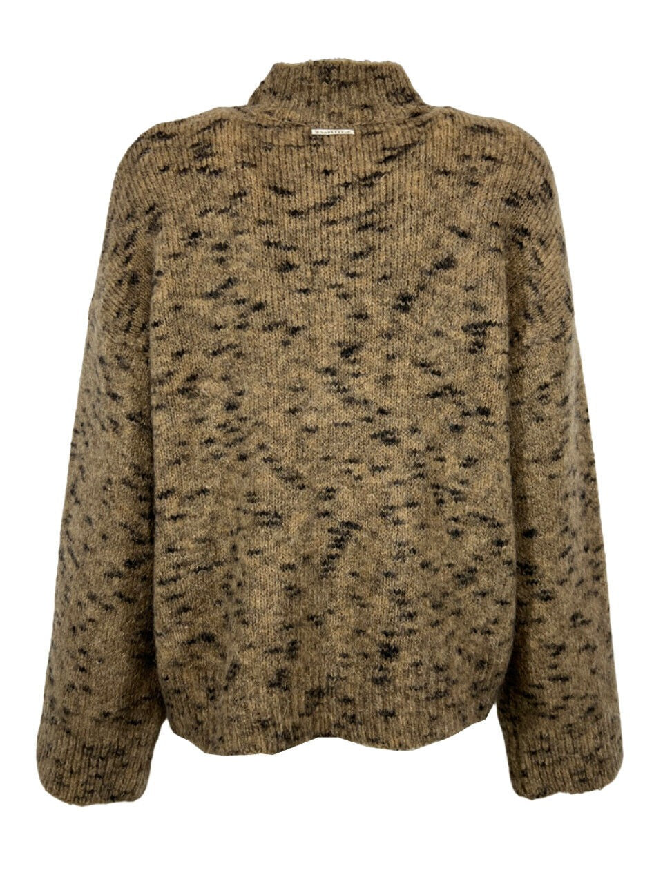 HUMILITY 1949 maglia donna lana beige/nero UGO MADE IN ITALY