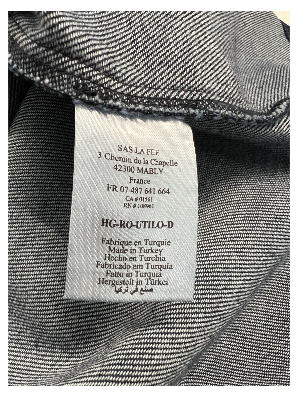 HUMILITY 1949 abito donna denim ad A UTILO 100% cotone