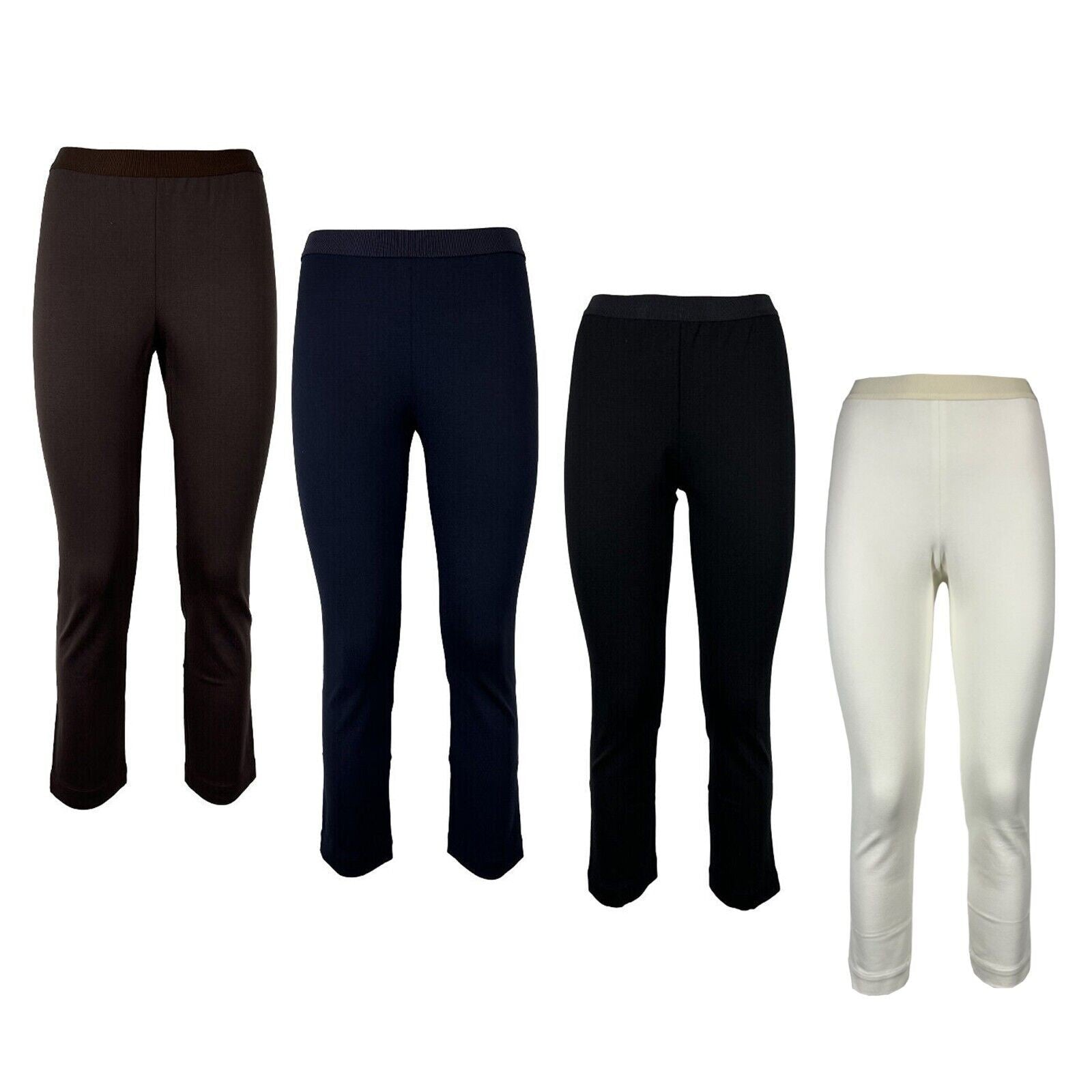LIVIANA CONTI pantalone punto milano mod Leggins CNTI85 MADE IN ITALY