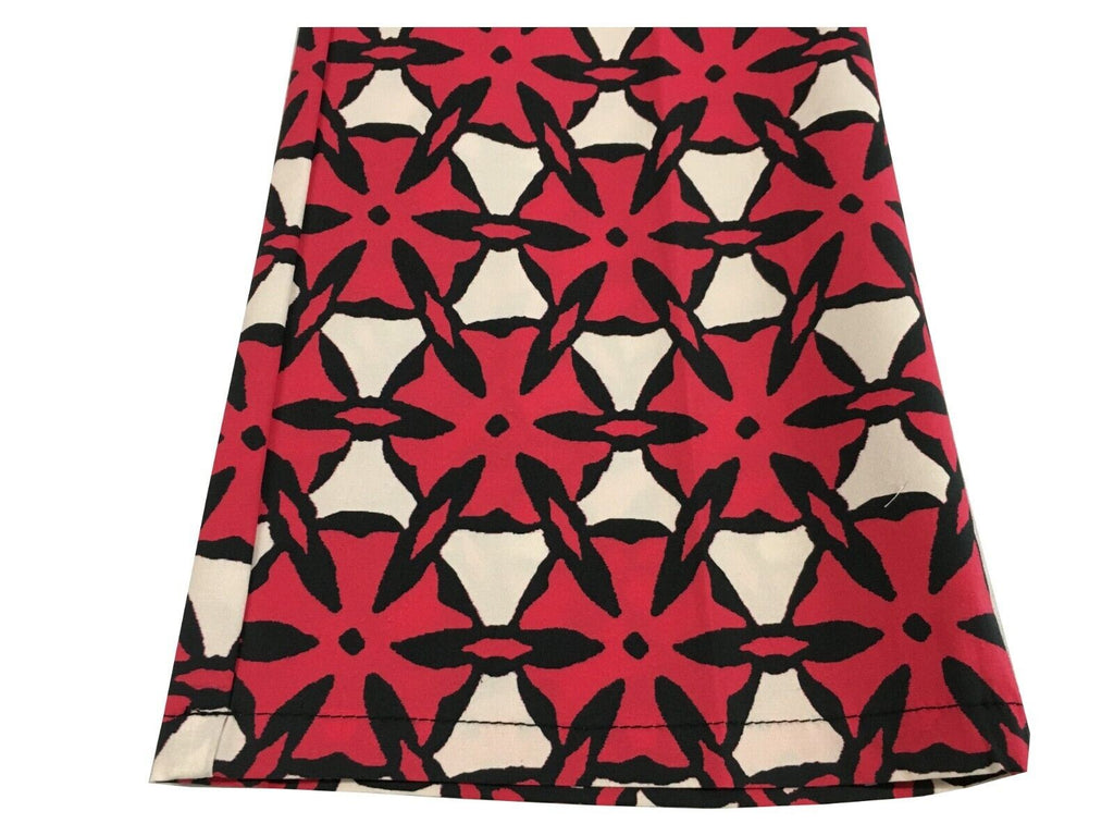 MYTHS pantalone donna fantasia corallo/panna/nero D02 411 MADE IN ITALY