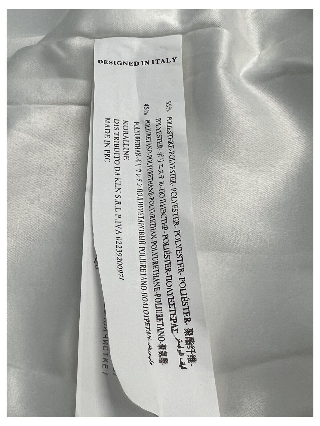 KORALLINE giubbino donna ecopelle 421 55% poliestere 45% poliuretano