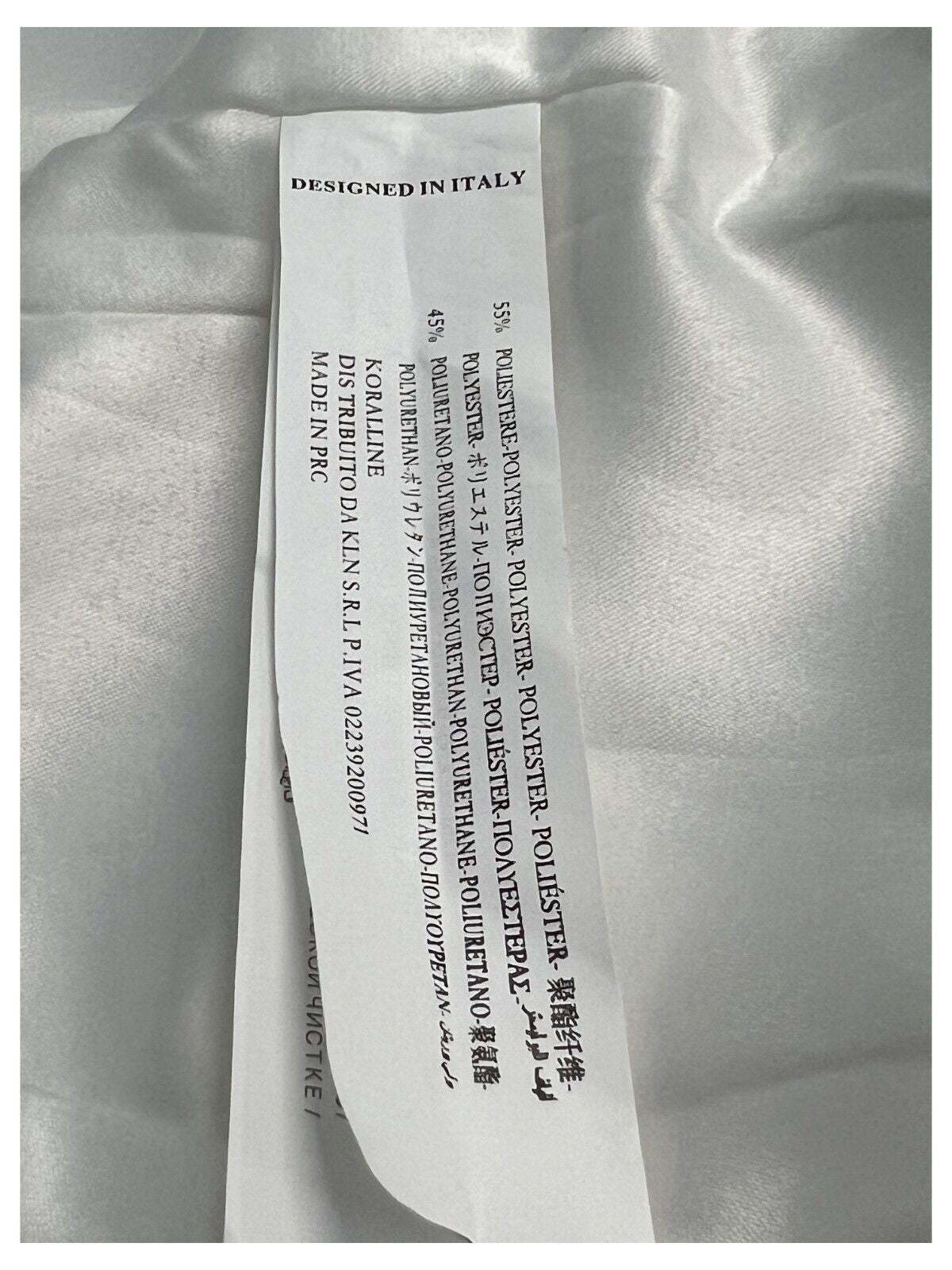 KORALLINE giubbino donna ecopelle 421 55% poliestere 45% poliuretano