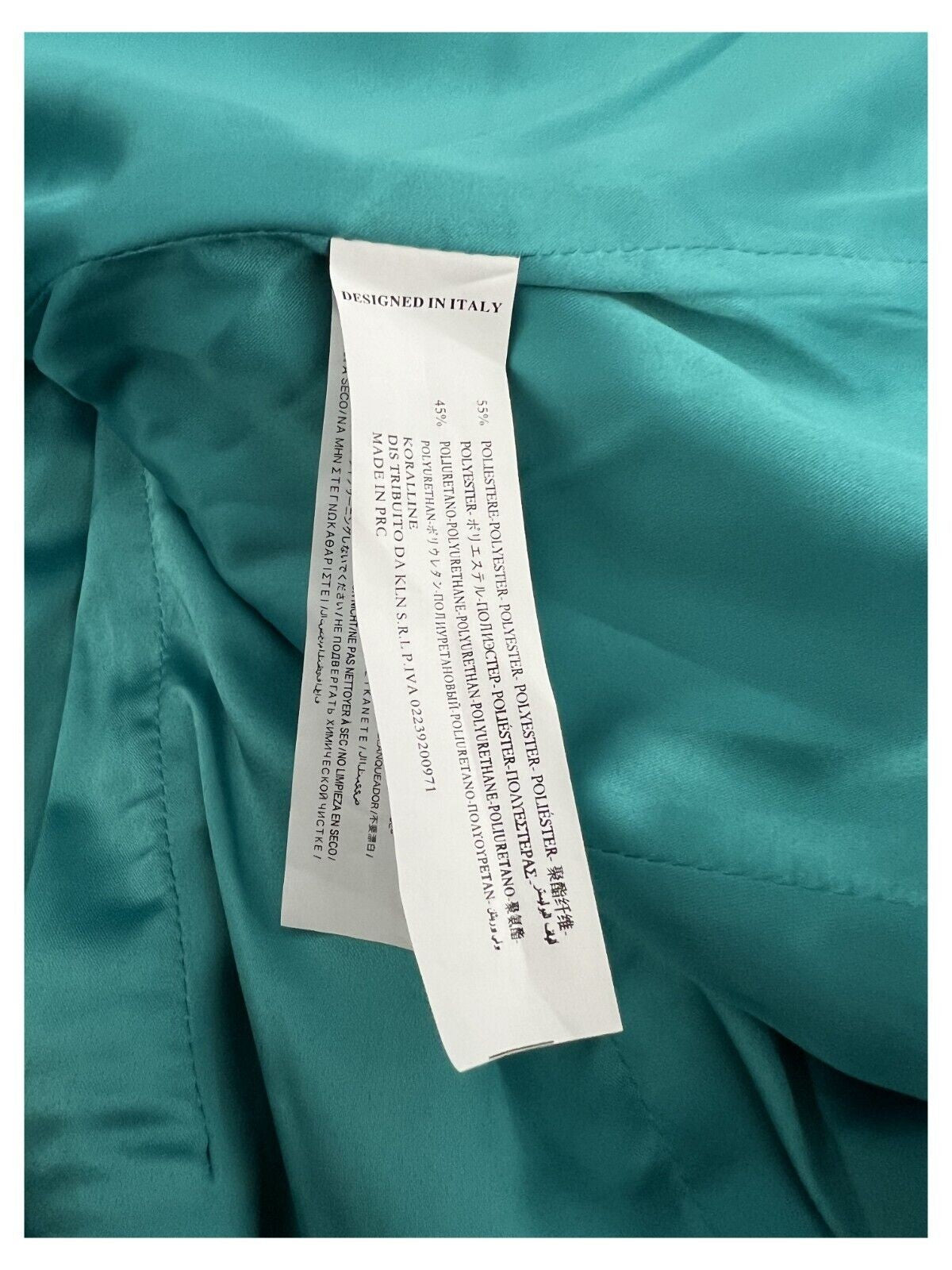 KORALLINE giubbino donna ecopelle 421 55% poliestere 45% poliuretano