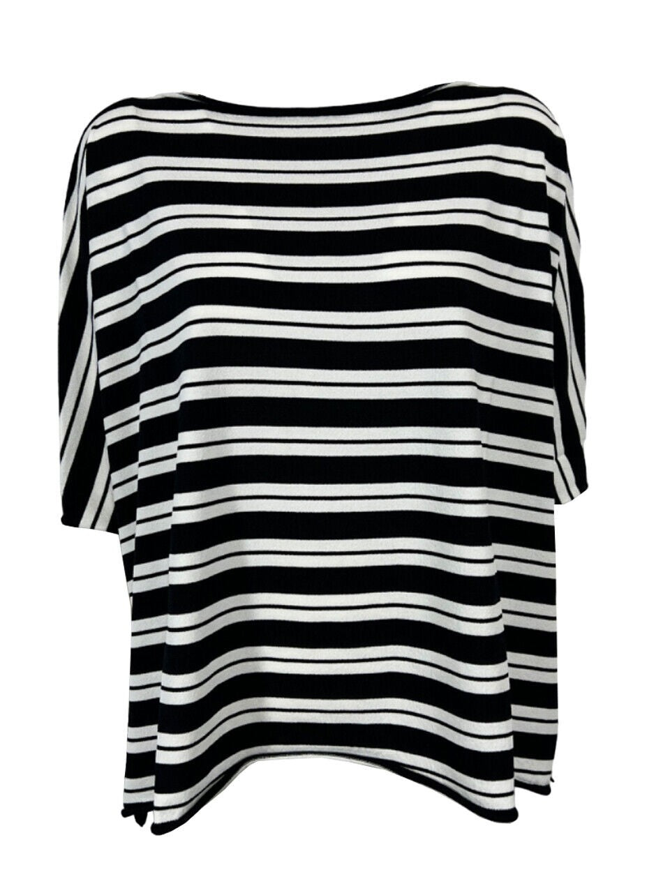 LIVIANA CONTI maglia donna righe blu/bianco over FASA71 MADE IN ITALY