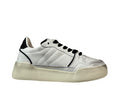 MONOWAY sneakers donna bianco/nero BANGO 100% pelle