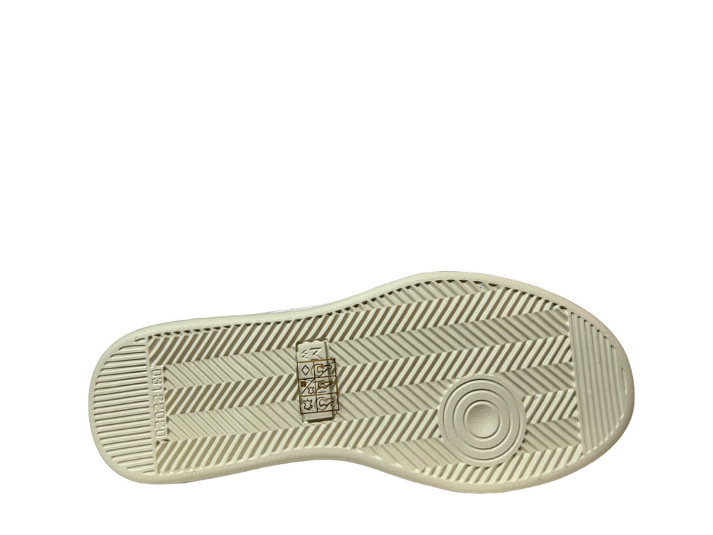 MONOWAY sneakers donna bianco/nero BANGO 100% pelle