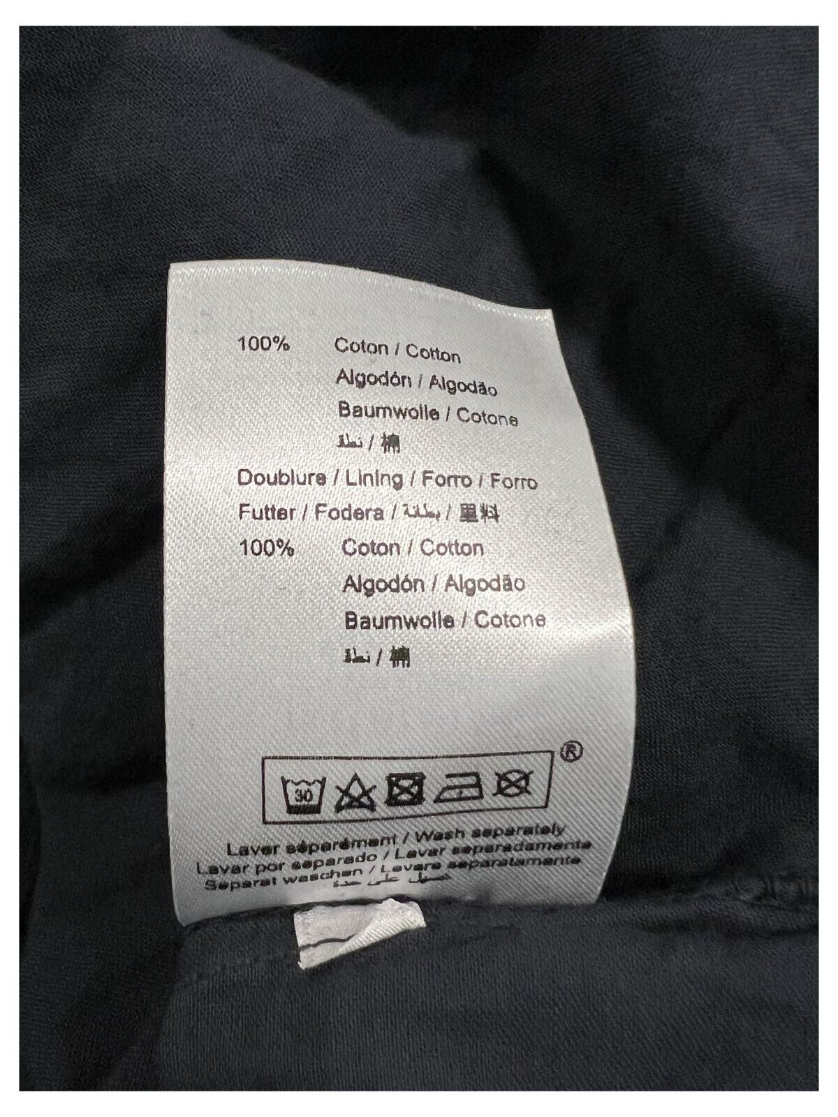 HUMILITY 1949 abito donna in cotone lungo con balze blu HF-RO-TOLFA MADE IN ITALY