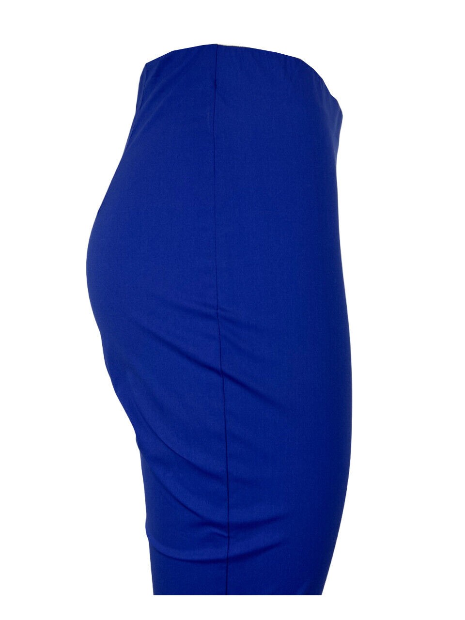 LIVIANA CONTI pantalone donna cotone leggero trombetta bluette  CNTK50 MADE IN ITALY