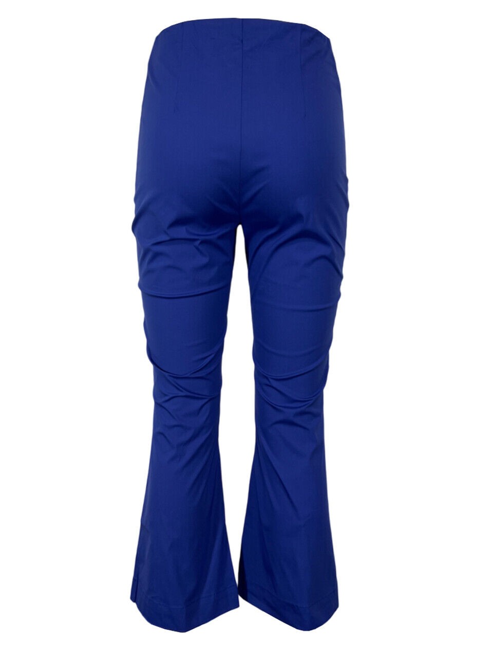 LIVIANA CONTI pantalone donna cotone leggero trombetta bluette  CNTK50 MADE IN ITALY