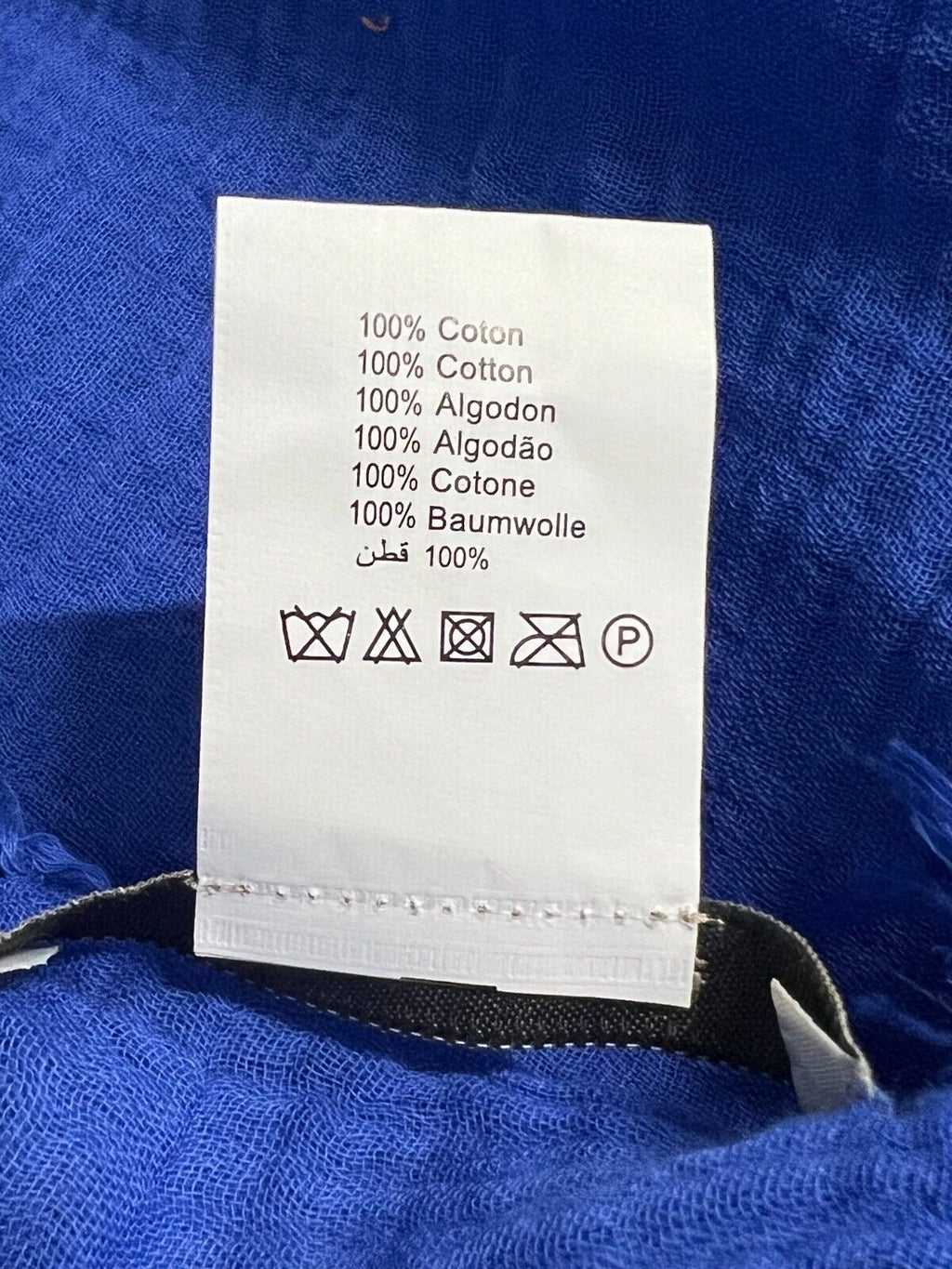 LA FEE MARABOUTEE foulard donna 130x130 cm VIVACE 100% cotone MADE IN INDIA