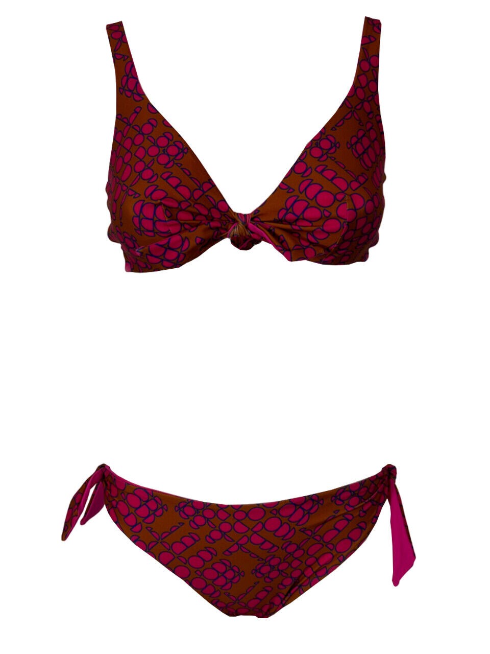 JUSTMINE bikini donna vela double-face coppa C JCOBKSS24-B2699C 1058 MADE IN ITALY
