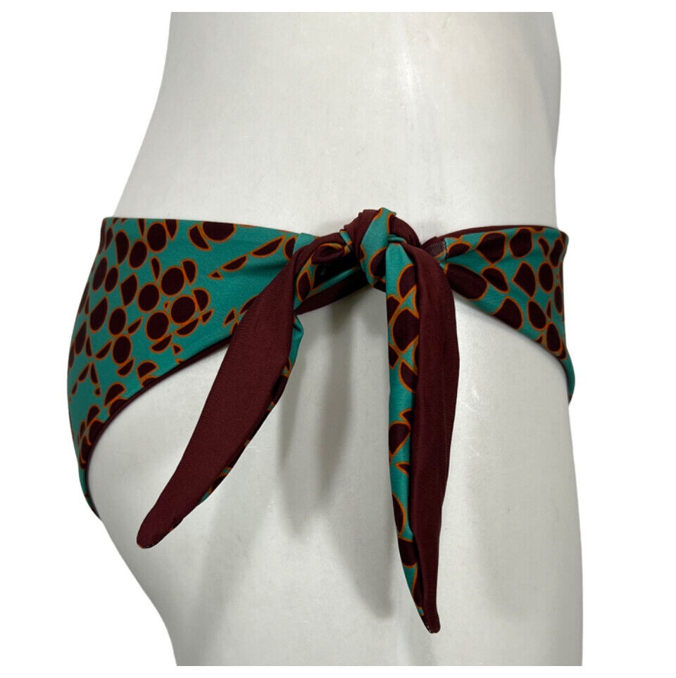 JUSTMINE bikini fascia foderata double-face acqua/marrone JCOBKSS24-B2770 1058 MADE IN ITALY