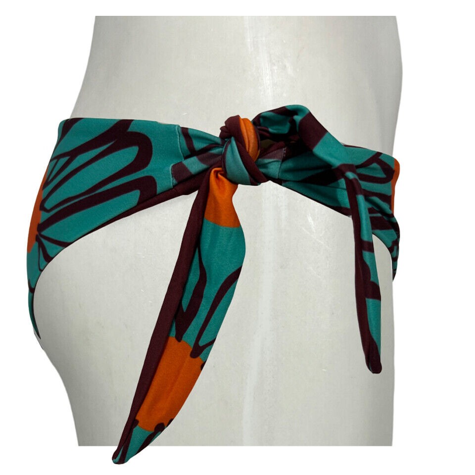 JUSTMINE bikini fascia foderata double-face acqua/amarena 1056 MADE IN ITALY