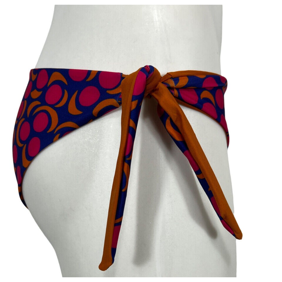 JUSTMINE bikini fascia foderata double-face fuxia/cuoio JCOBKSS24-B2770 1057 MADE IN ITALY