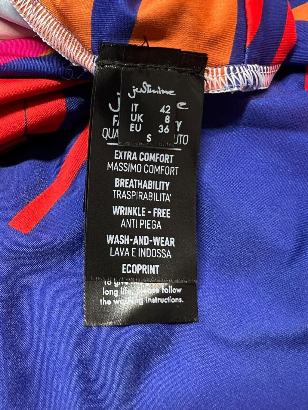 JUSTMINE costume intero double-face JCOINSS24-A706 1055 MADE IN ITALY