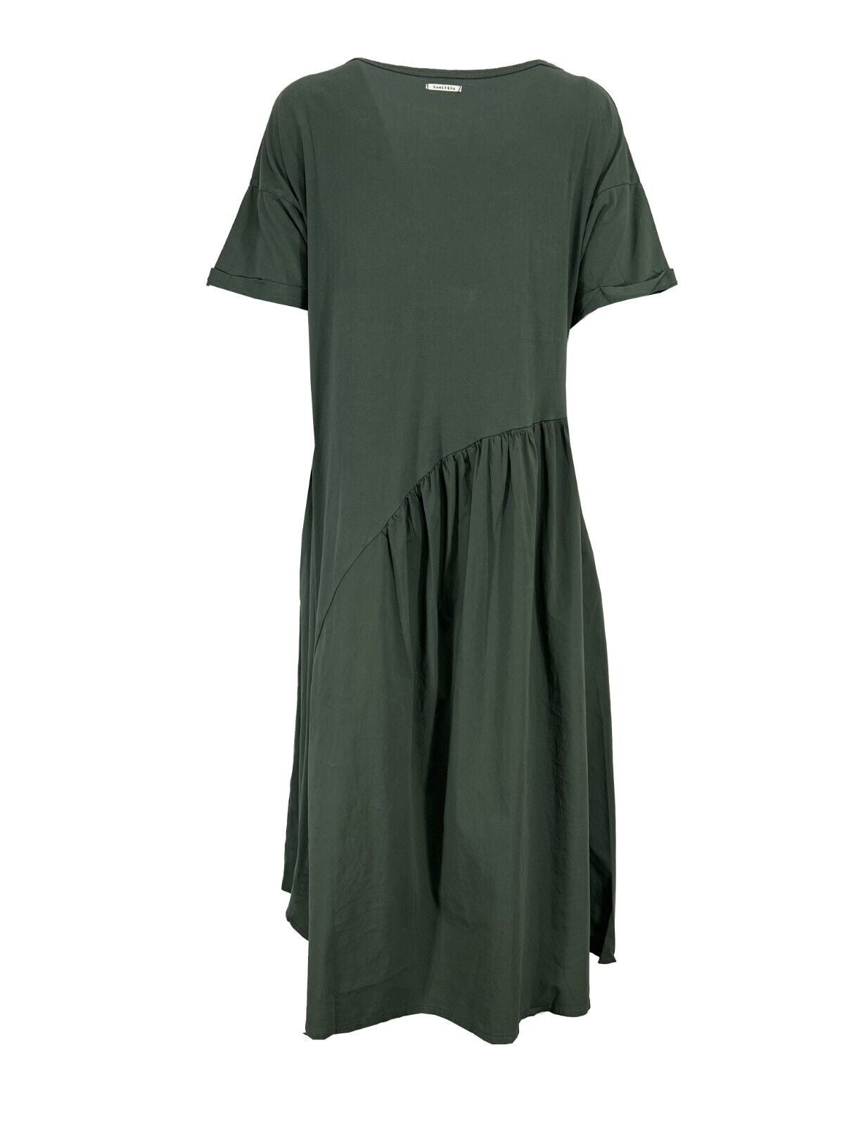 HUMILITY 1949 abito con balza HD-RO-RAMME cotone MADE IN ITALY