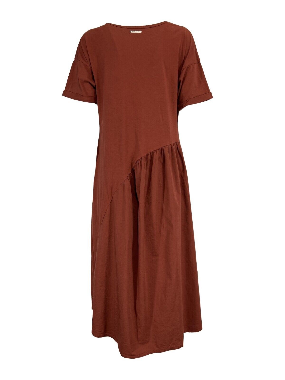 HUMILITY 1949 abito con balza HD-RO-RAMME cotone MADE IN ITALY