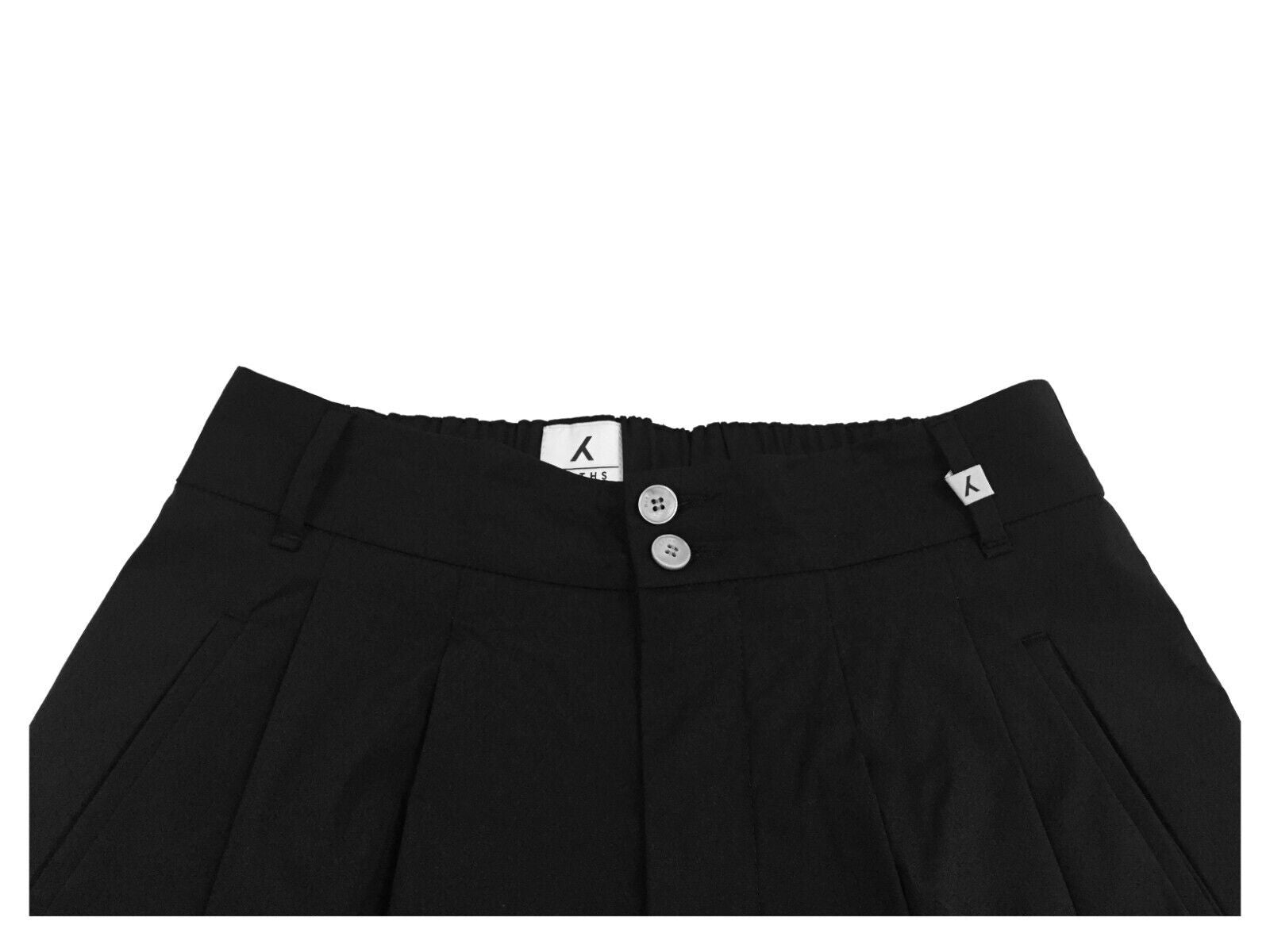 MYTHS pantalone nero largo leggero 21D03 67 MADE IN ITALY