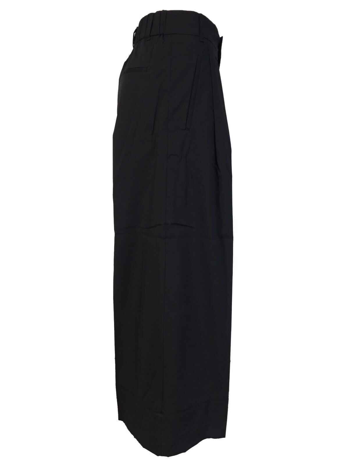 MYTHS pantalone nero largo leggero 21D03 67 MADE IN ITALY