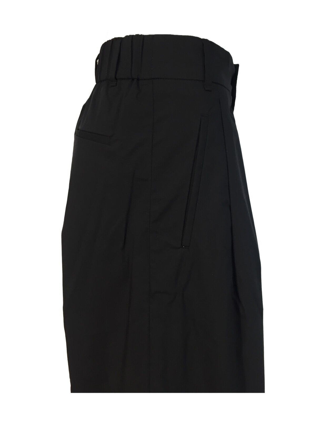 MYTHS pantalone nero largo leggero 21D03 67 MADE IN ITALY