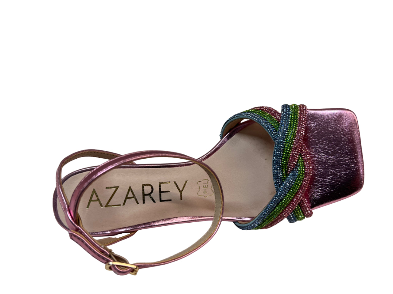 AZAREY sandalo donna ecopelle laminato 531H194M