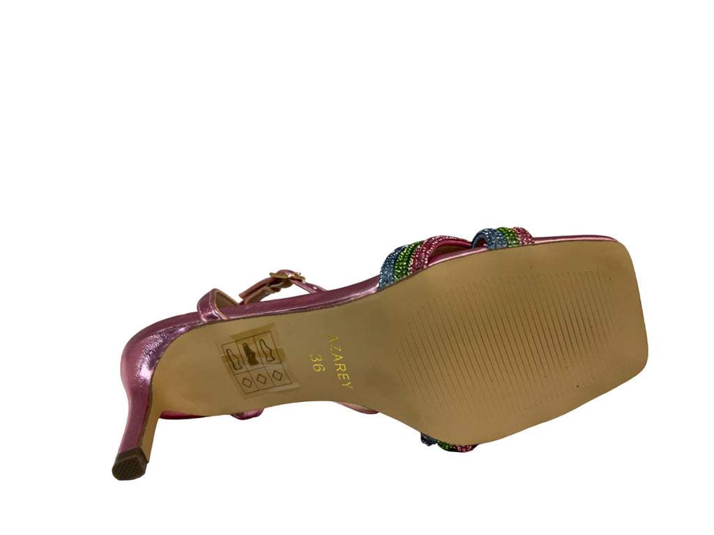 AZAREY sandalo donna ecopelle laminato 531H194M