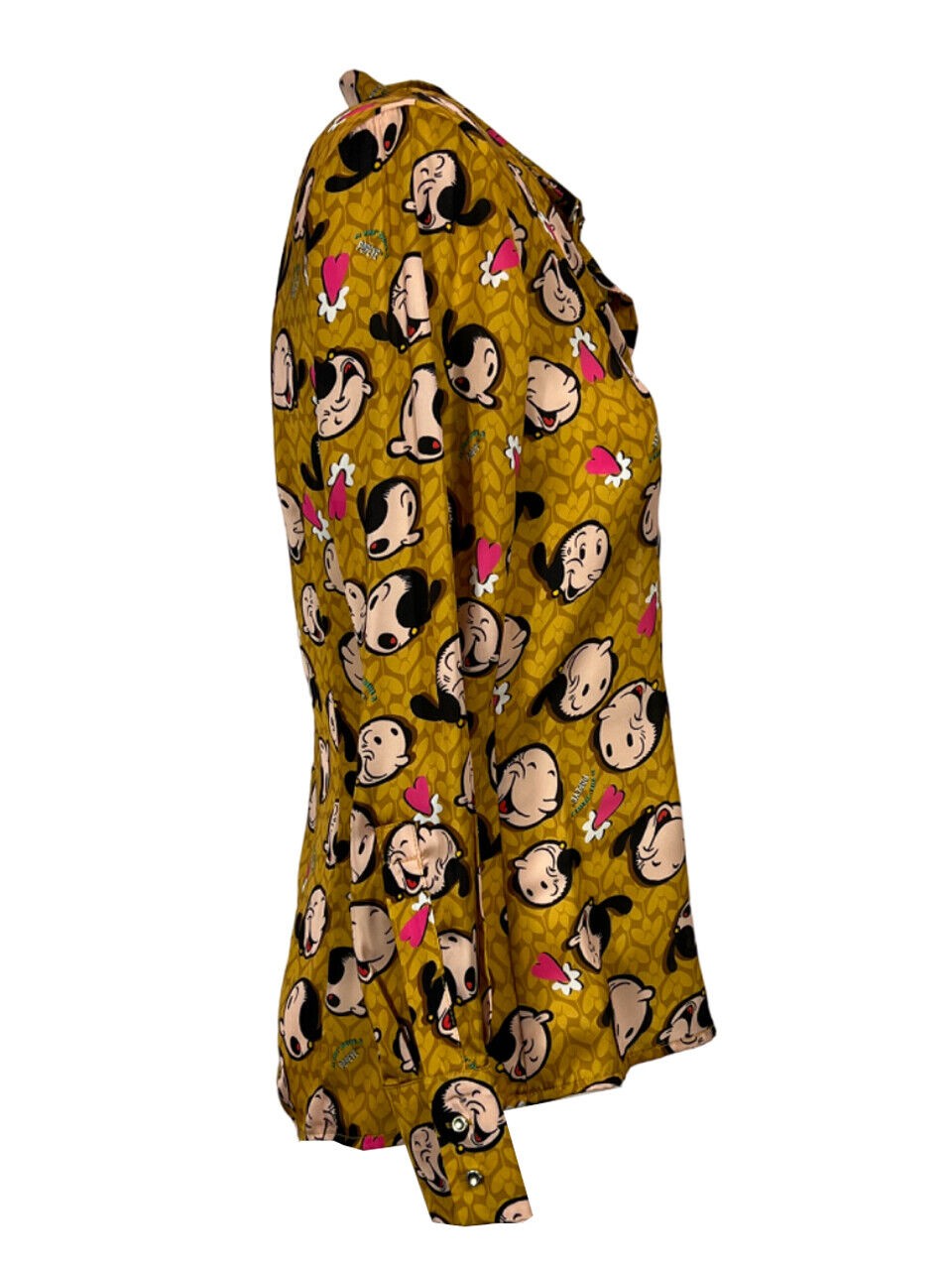 IL THE DELLE 5 camicia donna senape fantasia Olivia KILIE 56ST POPEYE MADE IN ITALY