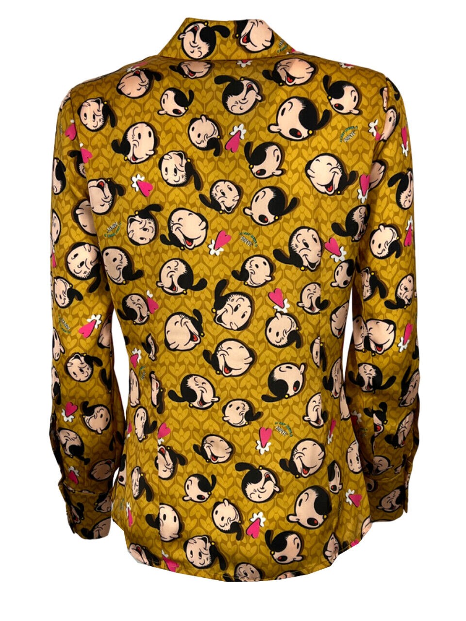 IL THE DELLE 5 camicia donna senape fantasia Olivia KILIE 56ST POPEYE MADE IN ITALY