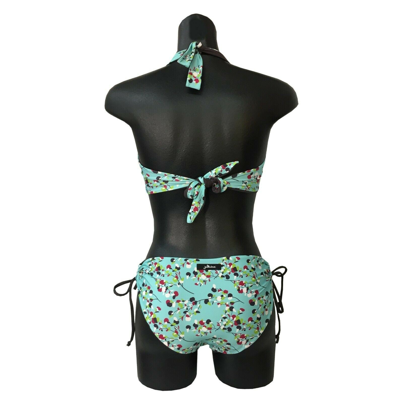 JUSTMINE bikini donna double-face con ferretto acqua/caffè coppa C art B2702C736 FERRETTO DOUBLE MADE IN ITALY