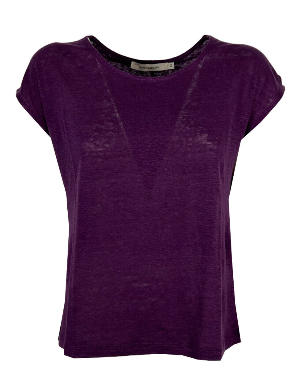 LA FEE MARABOUTEE t-shirt donna lino VIRANO 100% lino