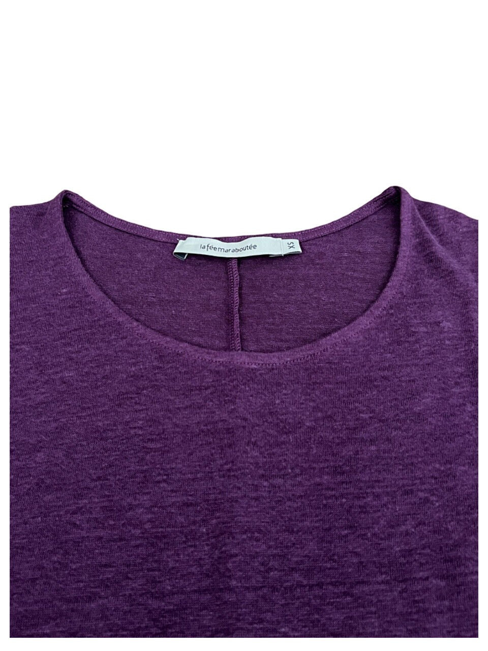 LA FEE MARABOUTEE t-shirt donna lino VIRANO 100% lino