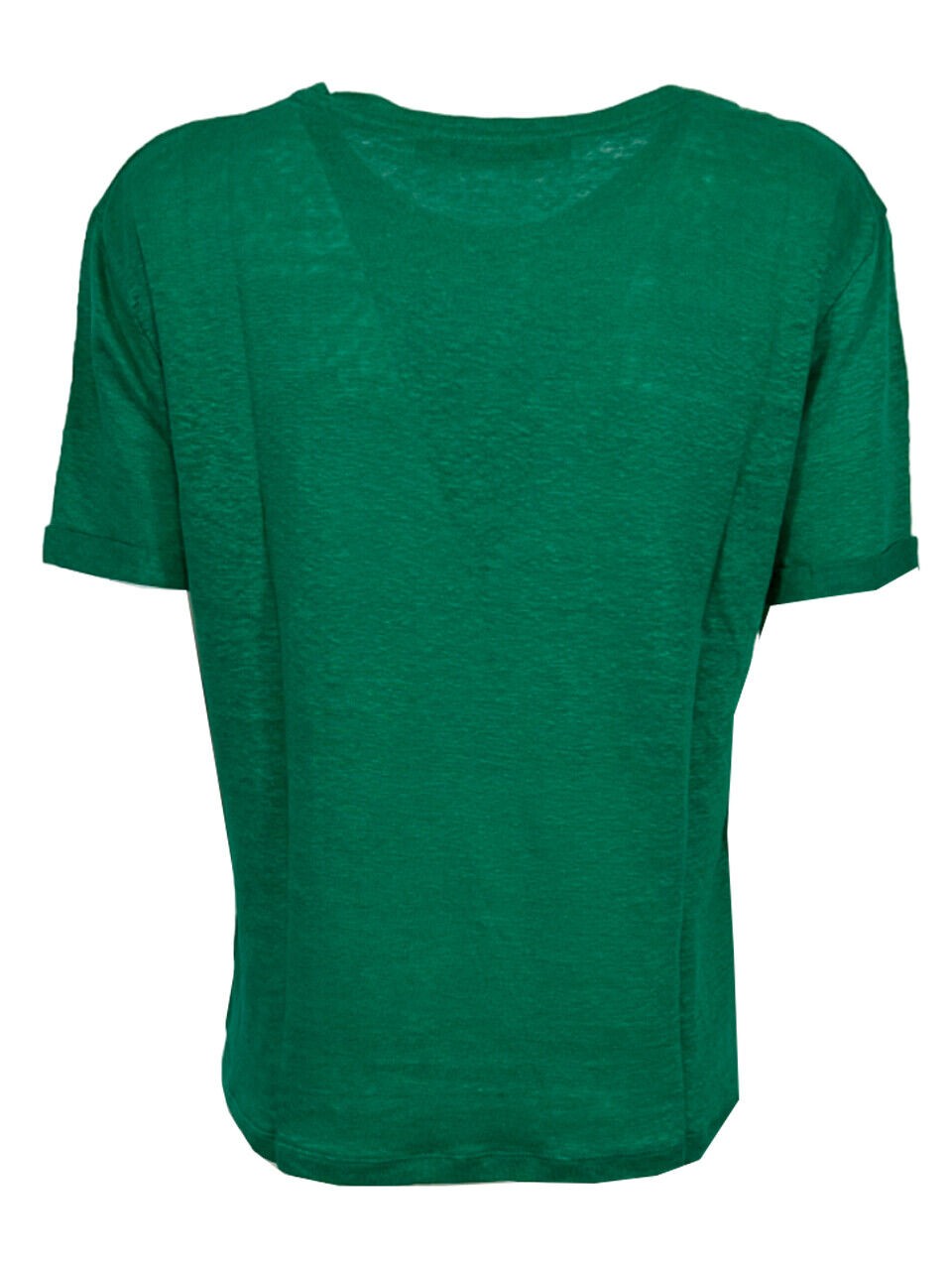 LA FEE MARABOUTEE t-shirt donna girocollo lino DAVILIA 100% lino